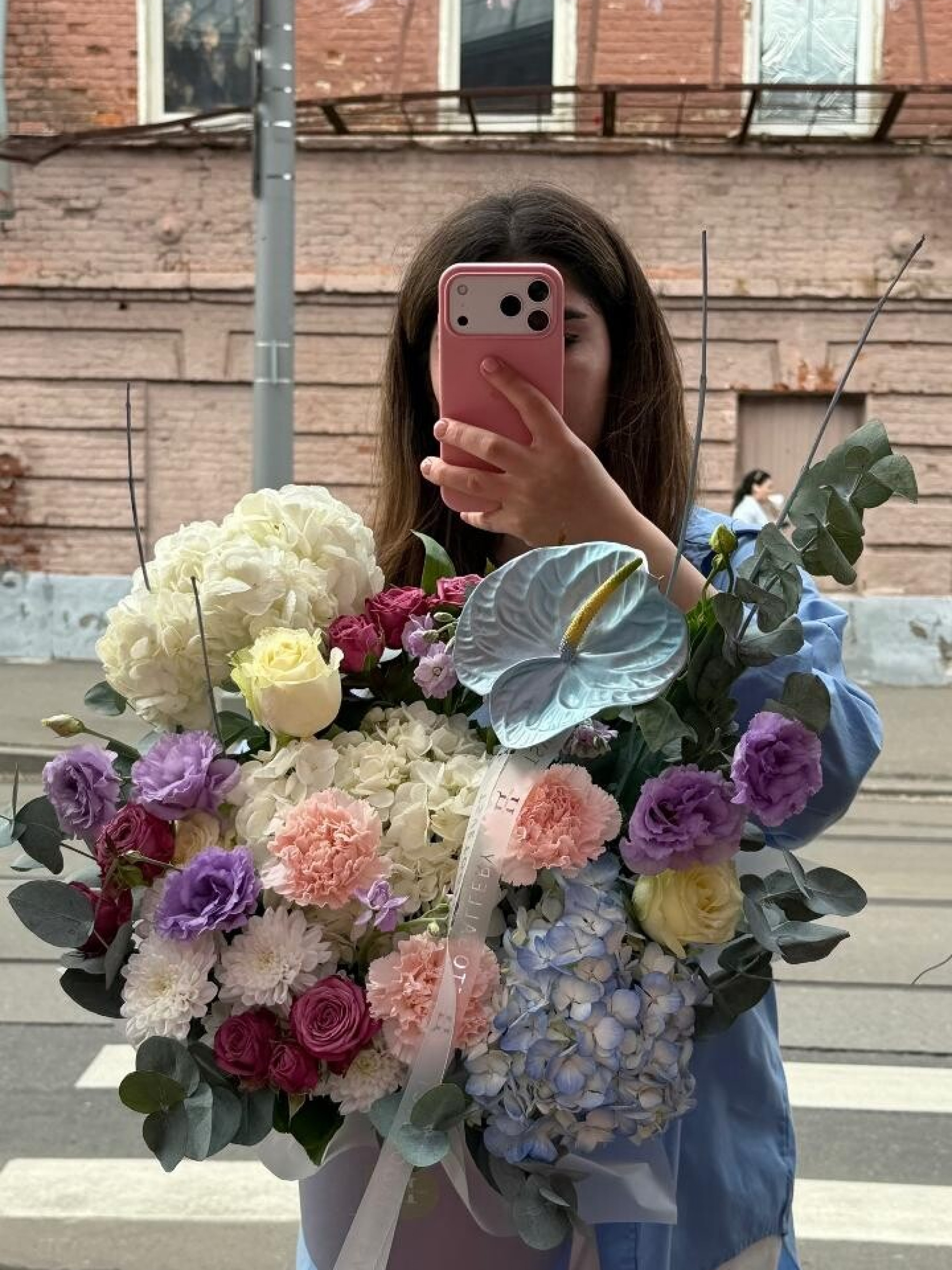 Композиция с антуриумом